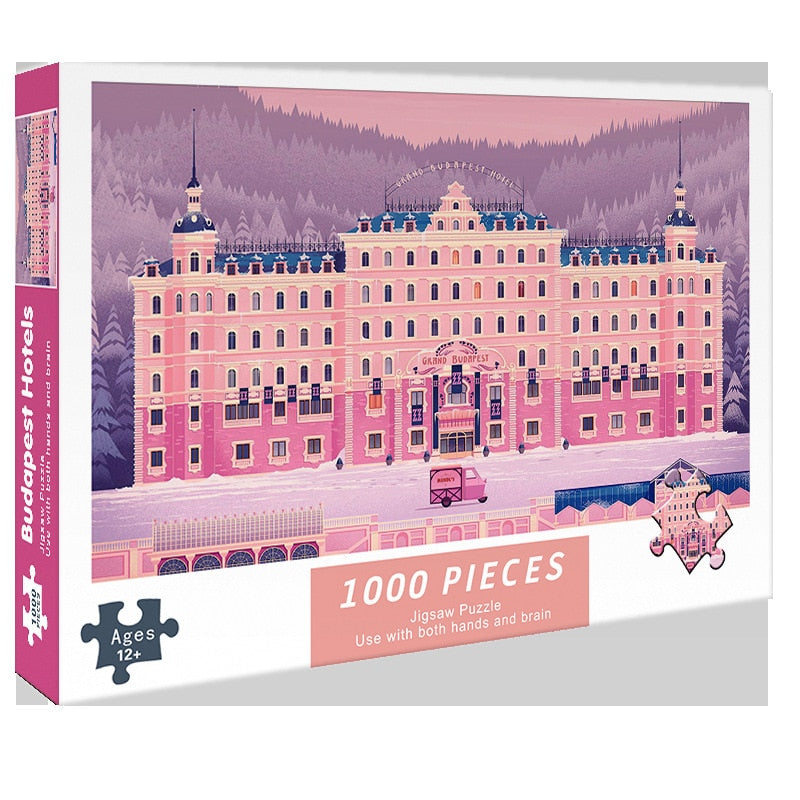 Jogo Quebra Cabeça Puzzle Cerejeiras De Kyoto 1000 Peças